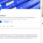 Accents LinkedIn page