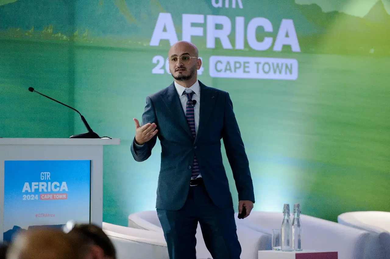 Bilal Bassiouni delivering communication skills training at Accents in South Africa