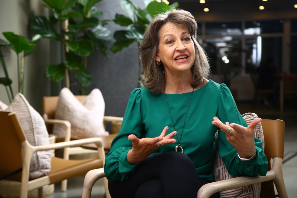 Marija Ruygrok explaining Communication Skills Course